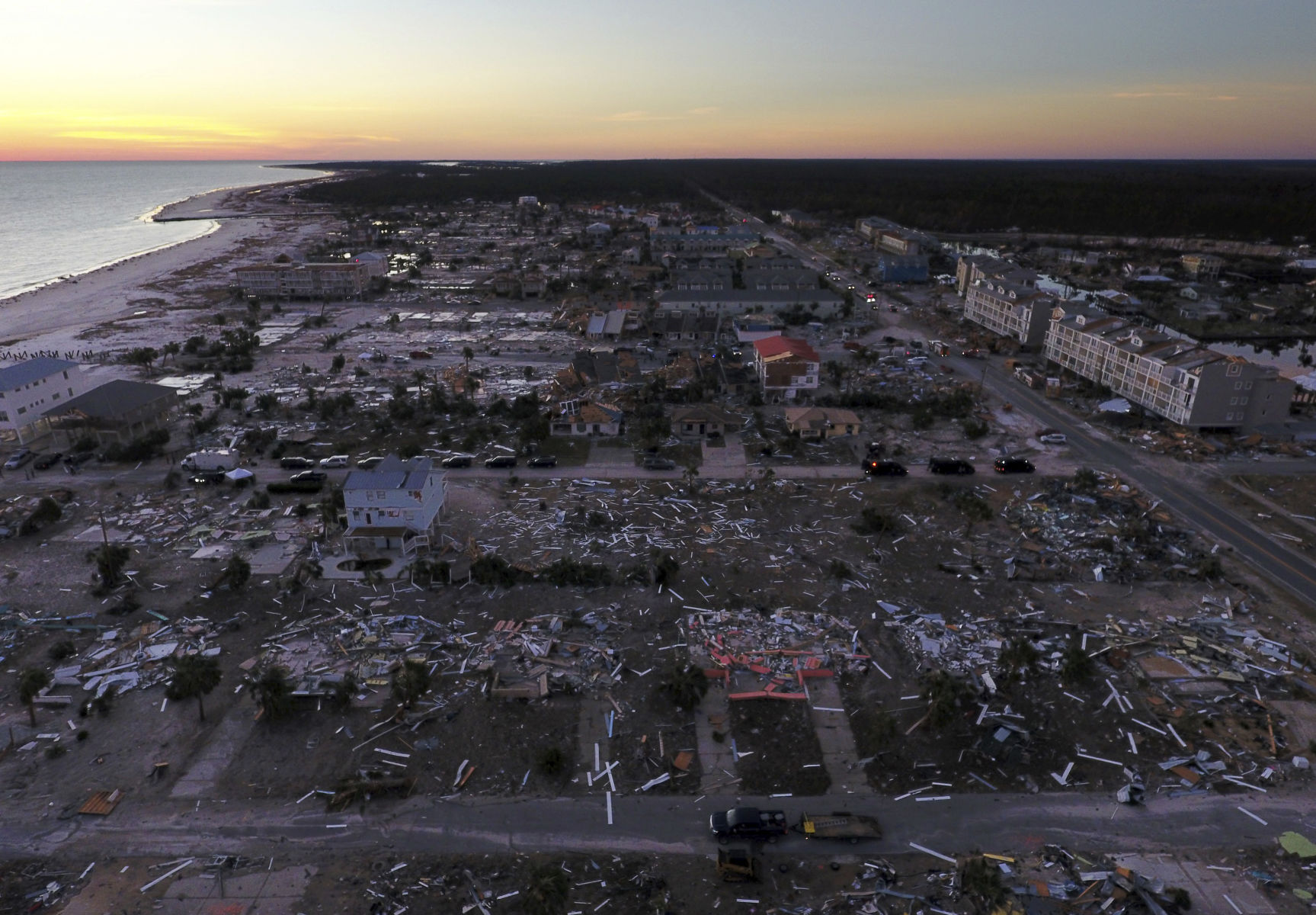 Hurricane Michael damage